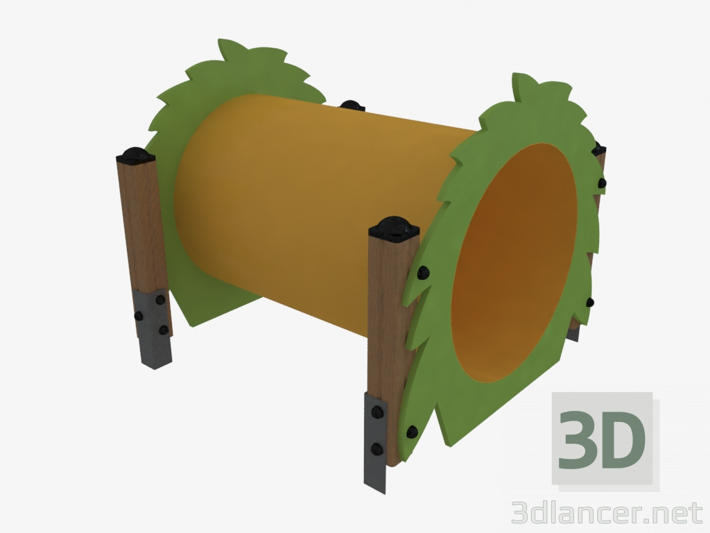 3d model Equipo de juegos infantiles (T5010) - vista previa