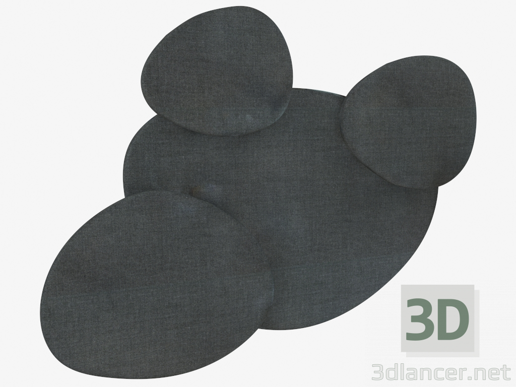 Modelo 3d Painéis decorativos - preview