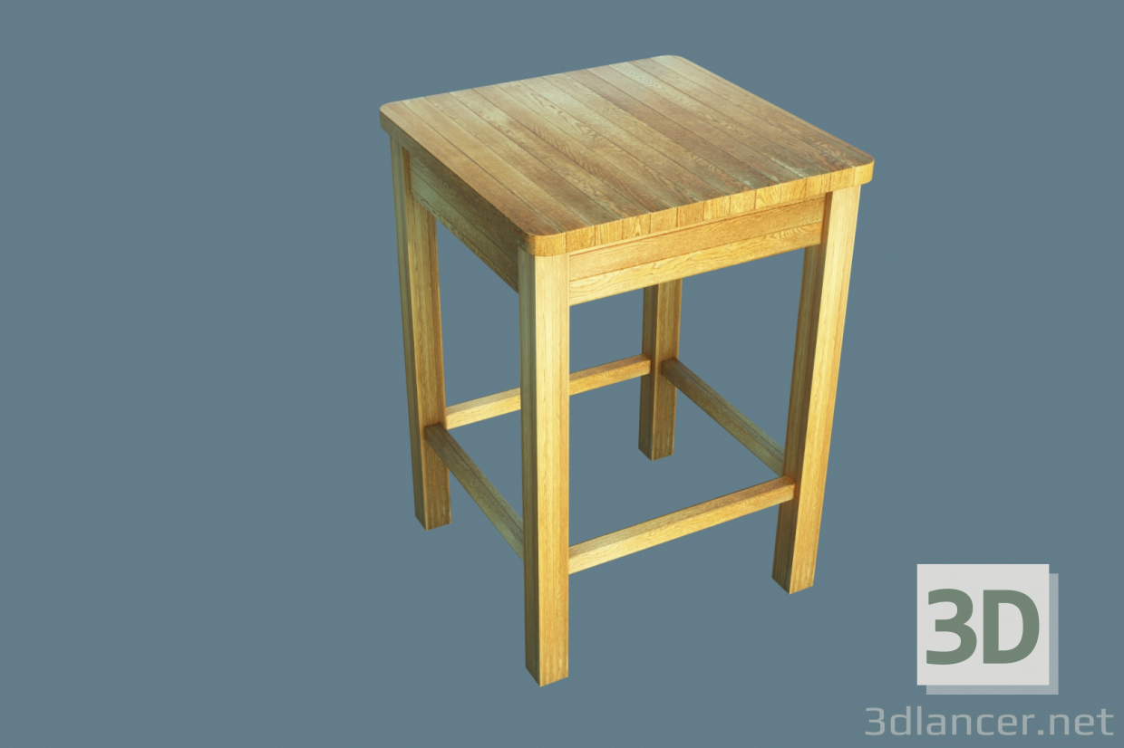 modèle 3D de Tabouret acheter - rendu