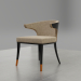 3d model Beau Dining Chair - vista previa