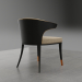 3d model Beau Dining Chair - vista previa