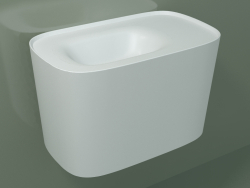 Lavabo de pared (sx, L 80, P 48, H 50 cm)