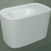 modello 3D Lavabo sospeso (sx, L 80, P 48, H 50 cm) - anteprima