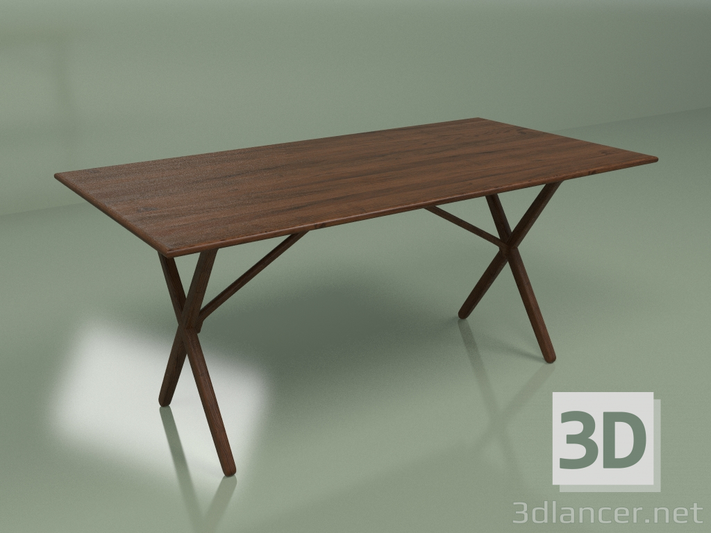 Modelo 3d Mesa de jantar Cruz 166x86 - preview