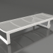 3D Modell Hohe Chaiselongue (Weiß) - Vorschau