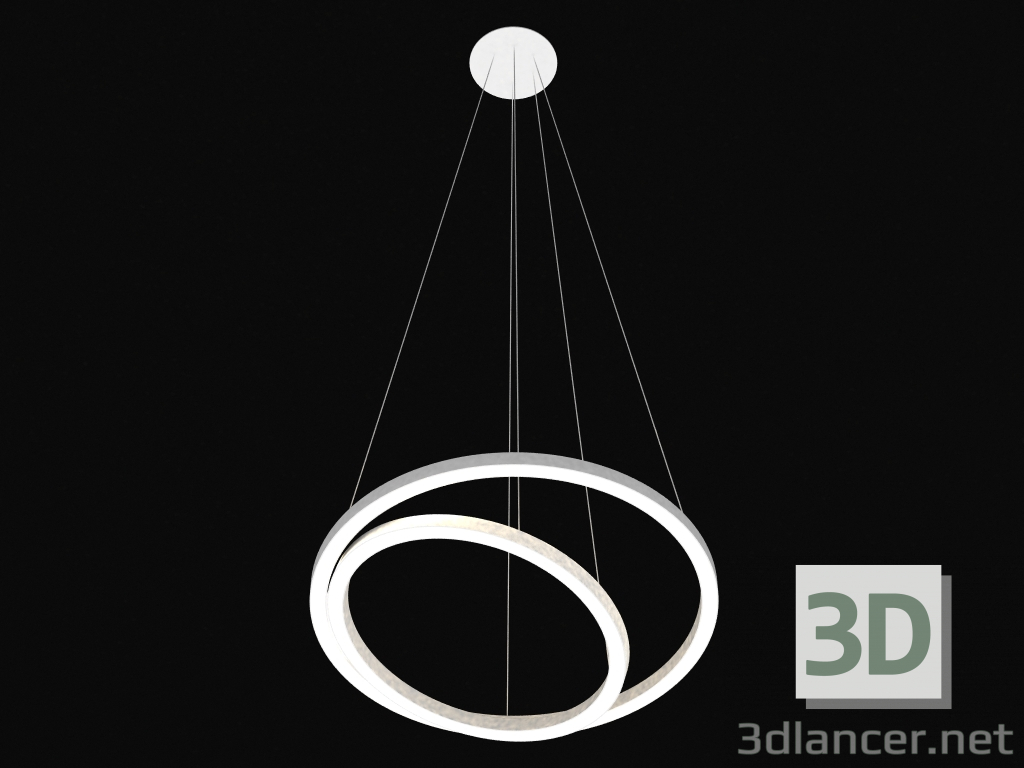 Modelo 3d suspensão LED (D600 DL18555_02WW) - preview