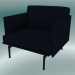 3d model Chair studio Outline (Vidar 554, Black) - preview