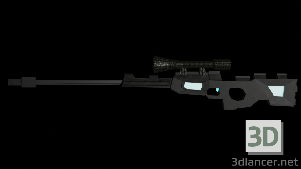 awp sifi 3D modelo Compro - render