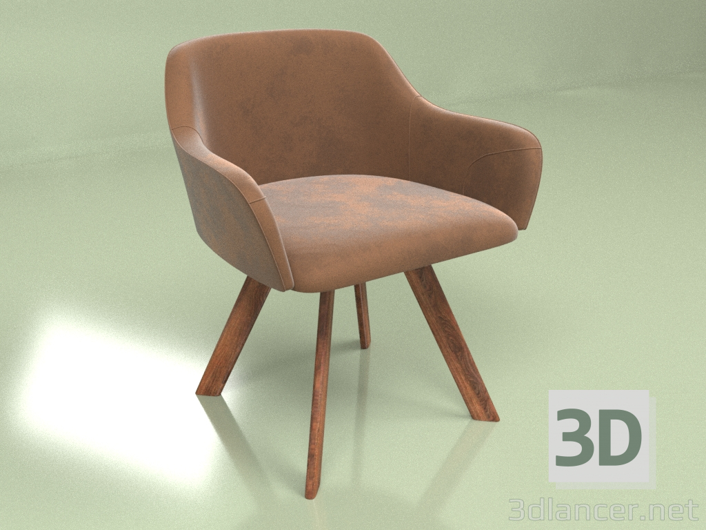 modello 3D sedia Bess - anteprima