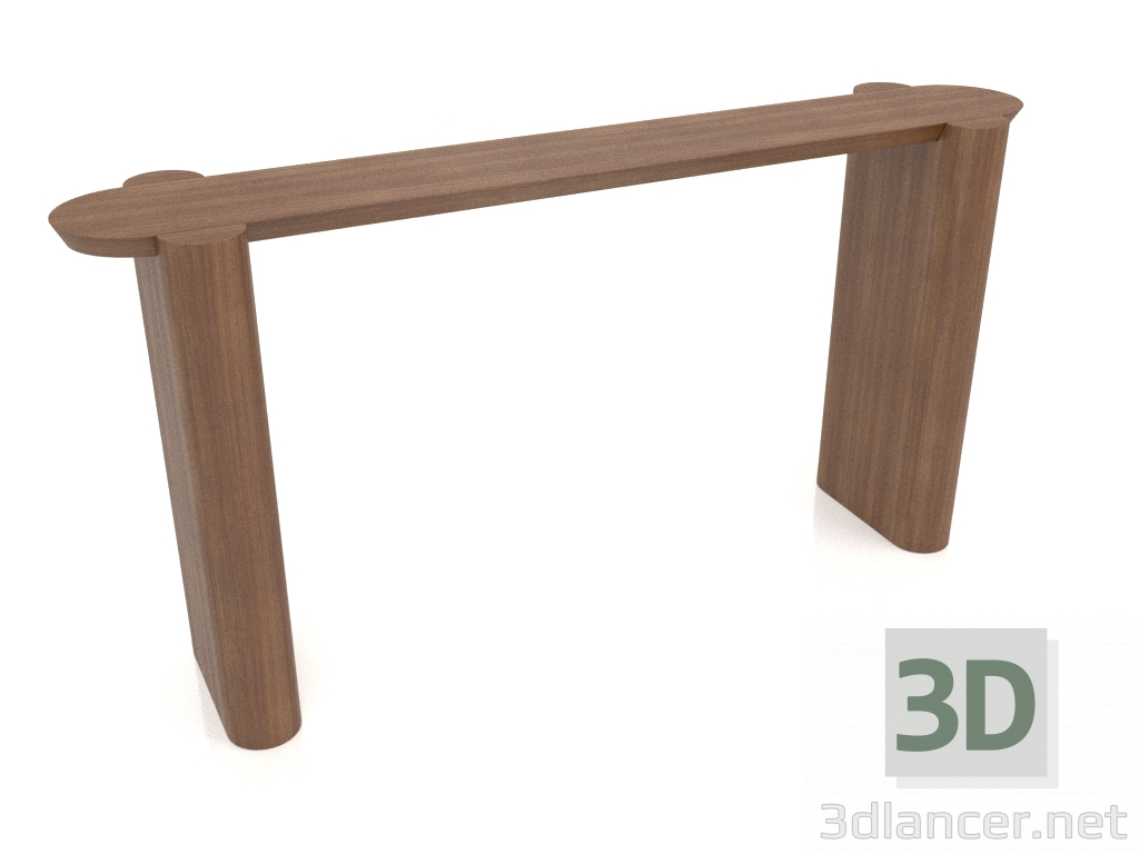 3d модель Консоль KT 07 (1400х300х700, wood brown light) – превью