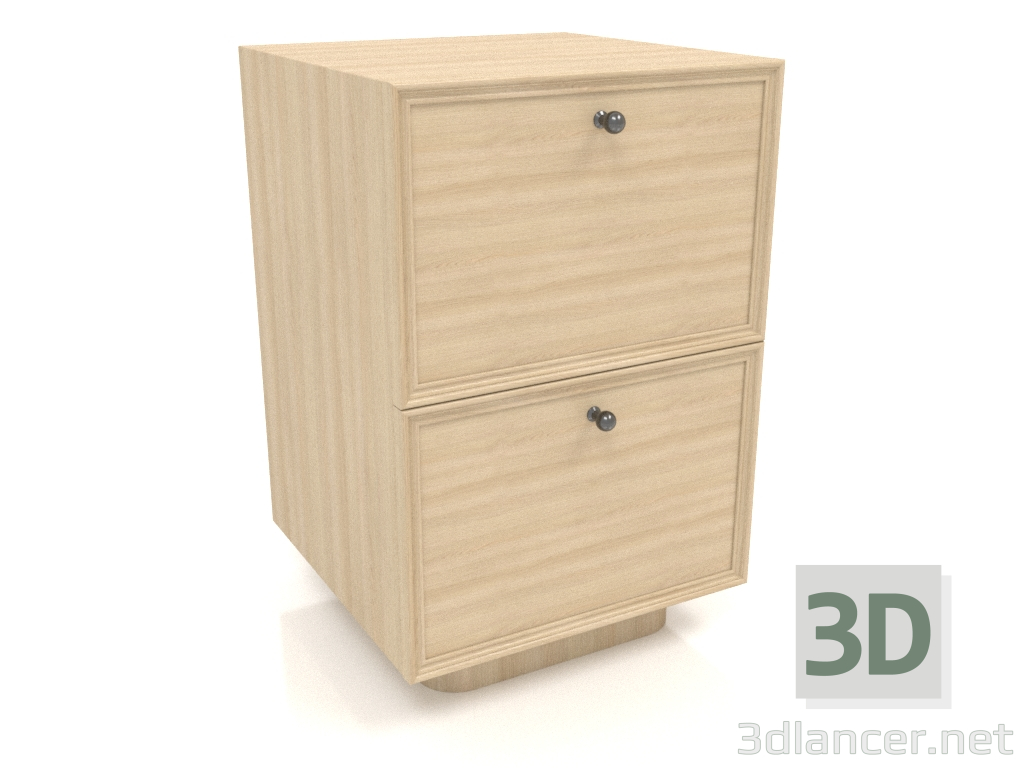 3d model Mueble TM 15 (405x400x621, blanco madera) - vista previa