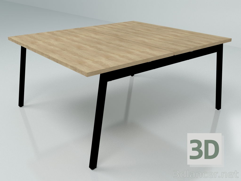 3d модель Стіл робочий Ogi M Bench Slide BOM33 (1400x1610) – превью