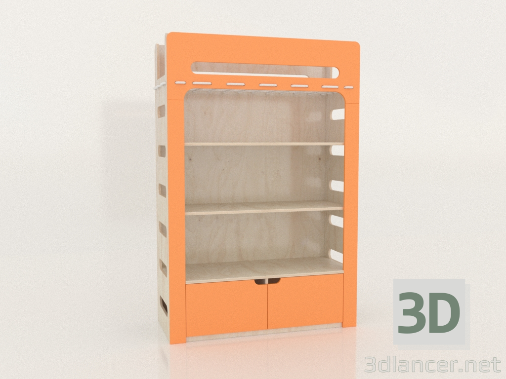 3d model Bookcase MOVE D (KOMDAA) - preview