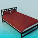 3D Modell Bett - Vorschau