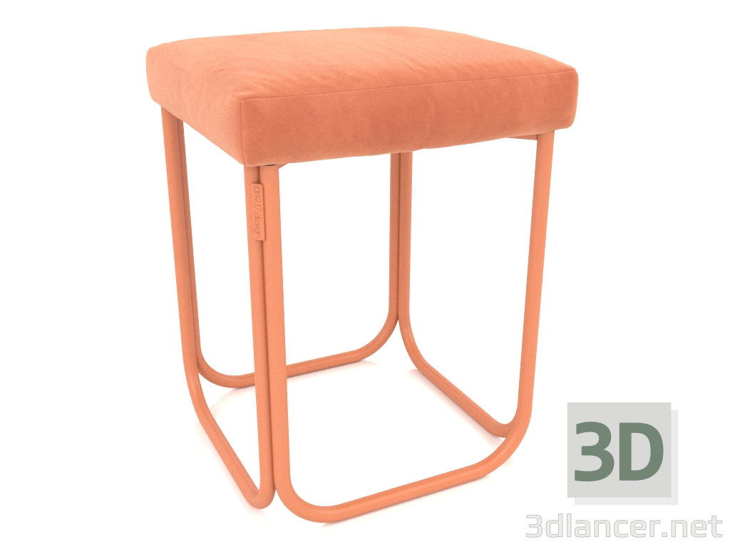 modèle 3D Pouf Hubba (RAL 3022) - preview