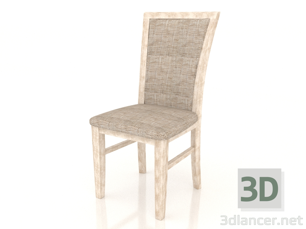 modèle 3D Chaise Londres (Provence) - preview