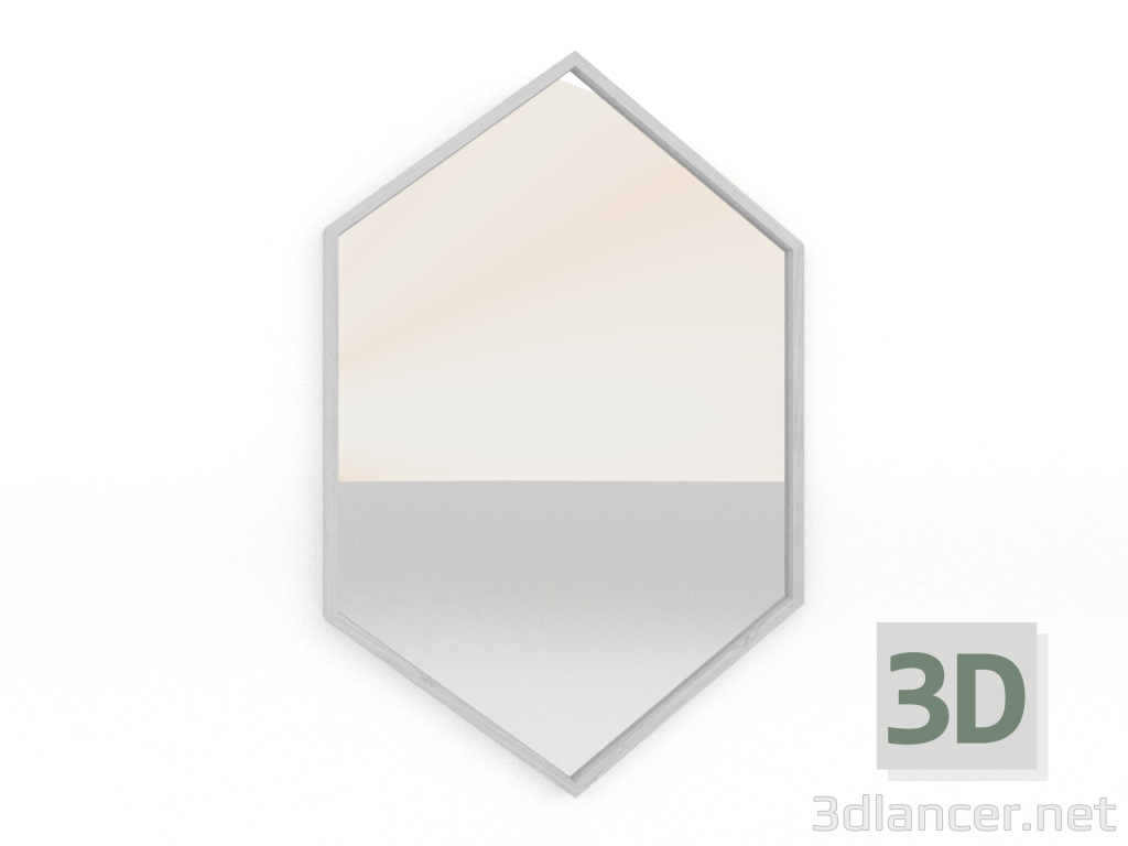 3D modeli Ayna (beyaz RAL 9010) - önizleme