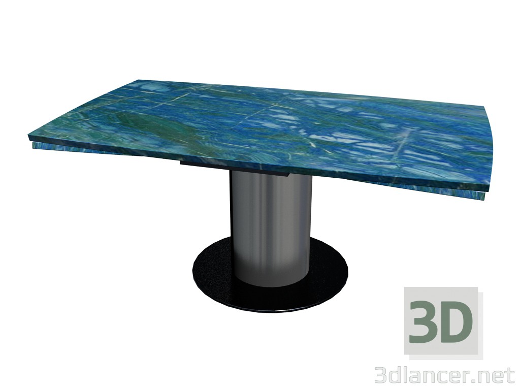 Modelo 3d Mesa de jantar 1222 Adler eu (dobrado, 74 x 105 x 180) 3 - preview