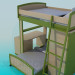 3d model Bunk bed - preview