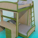 3d model Bunk bed - preview