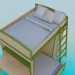 3d model Bunk bed - preview