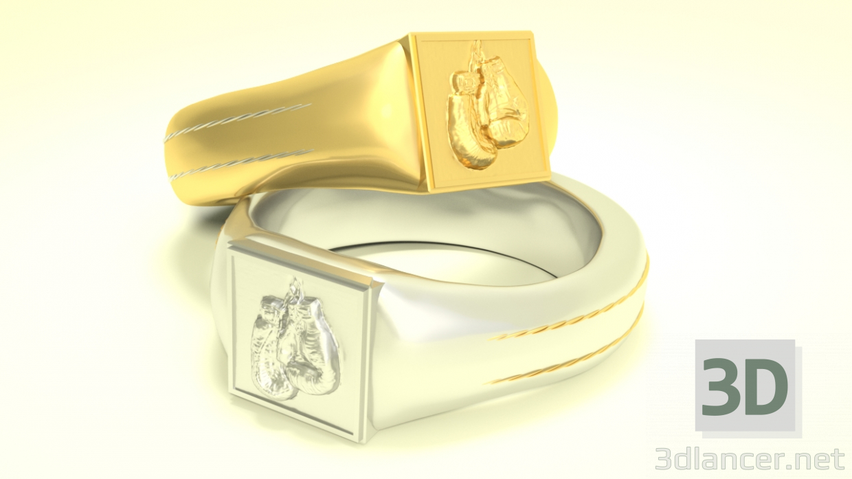 3d Boxer ring модель купити - зображення