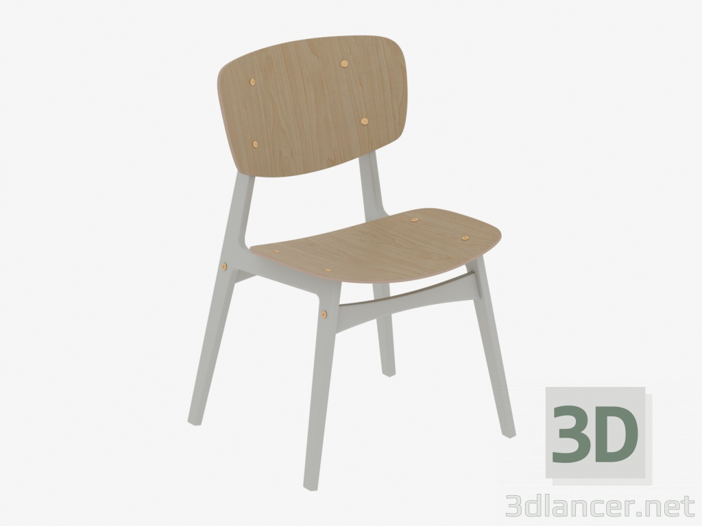 3D modeli SID sandalyesi (farklı renklerde) - önizleme