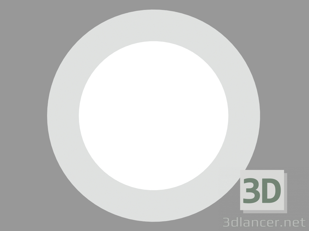 Modelo 3d Downlight embutido MEGARING h. 500mm ASSIMÉTRICO (S4933) - preview