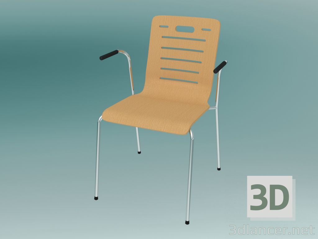 3d model Conference Chair (K14H 2Р) - preview