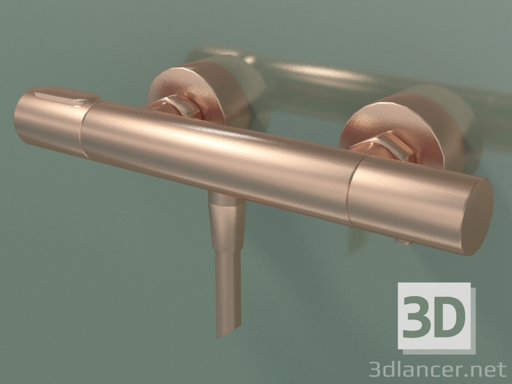 Modelo 3d Termostato de chuveiro para instalação exposta (34635310) - preview