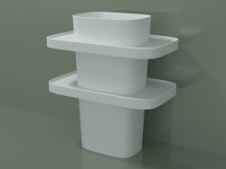 Floor-standing washbasin Totem (03FO47102)