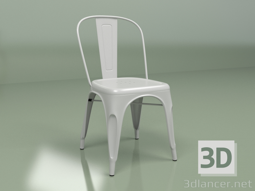 modèle 3D Chaise Marais Color (gris) - preview