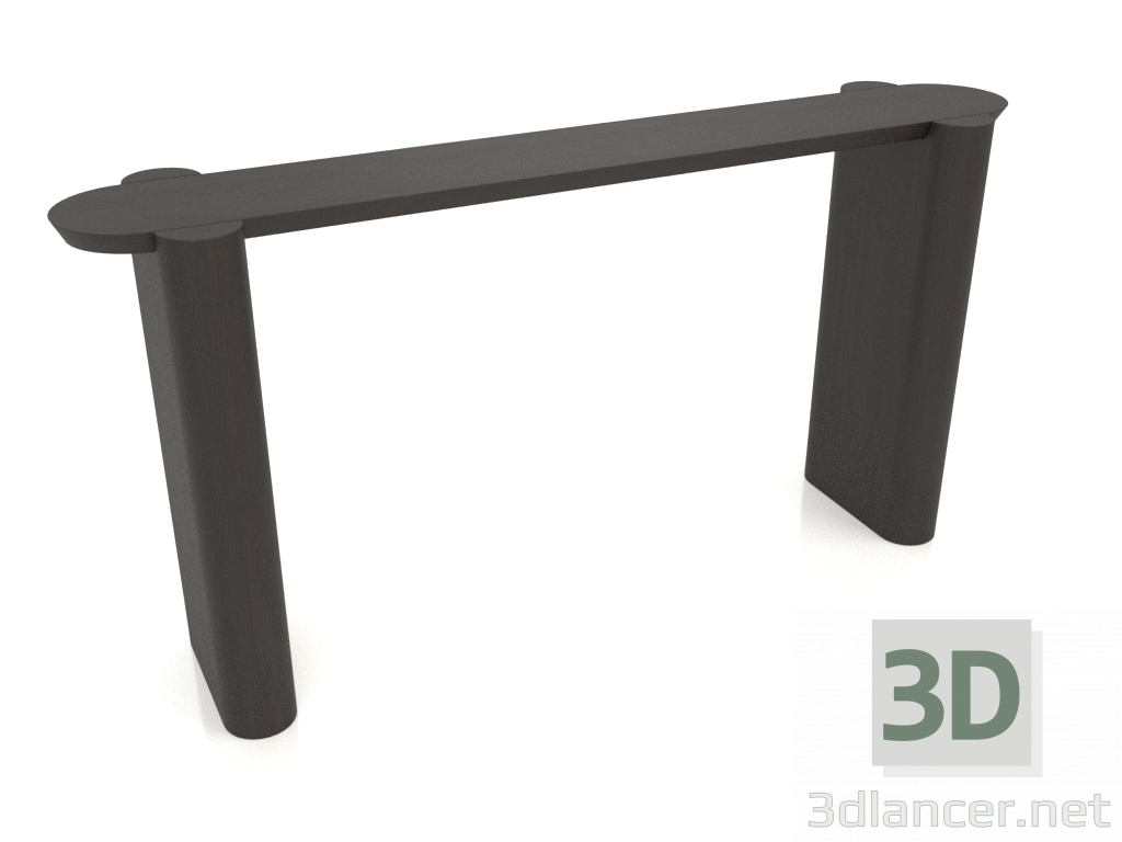 3D Modell Konsole KT 07 (1400x300x700, holzbraun) - Vorschau