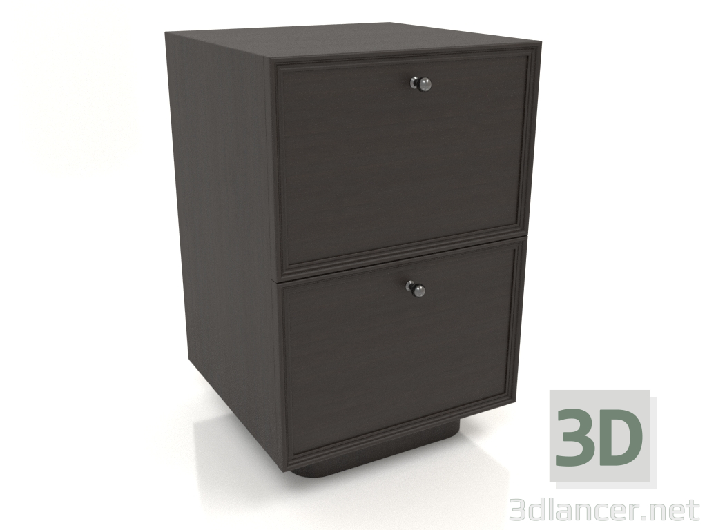 3d модель Тумба TM 15 (405x400x621, wood brown dark) – превью