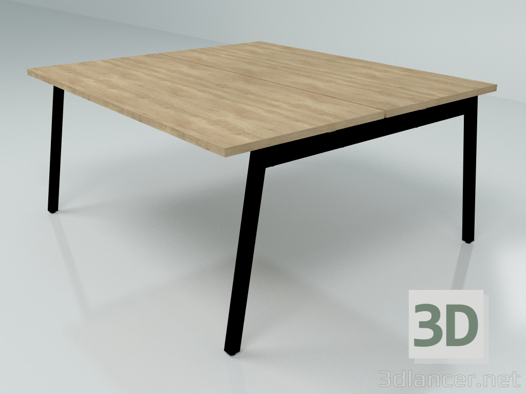 3D Modell Arbeitstisch Ogi M Bench Slide BOM46 (1600x1410) - Vorschau