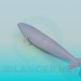 3d model whale - preview