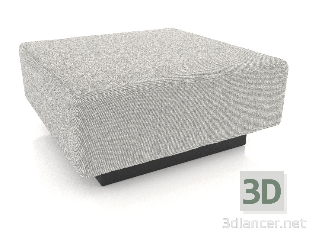 3d model Sofa module-pouf (12cm) - preview