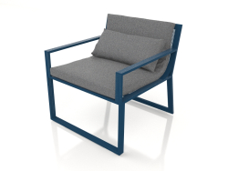 Fauteuil club (Gris bleu)