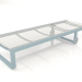 3d model Chaise longue alta (Gris azul) - vista previa