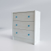 Modelo 3d Dresser Ikea Rast - preview