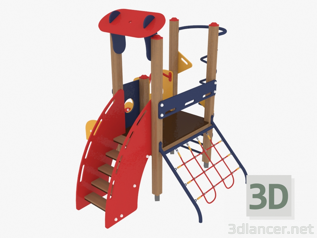 Modelo 3d Complexos de recreação infantil (4102) - preview