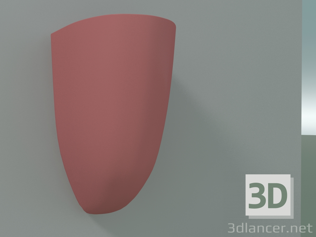 3d model Wall pot Kikibio (RAL 3014) - preview