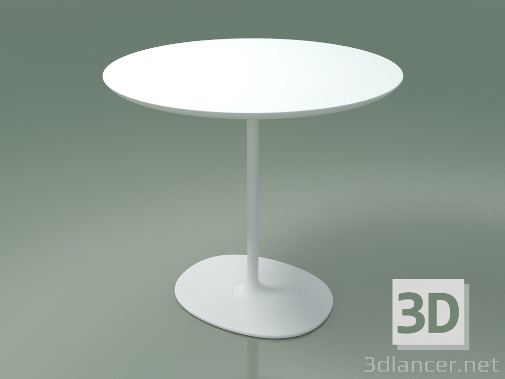 Modelo 3d Mesa redonda 0693 (H 74 - D 79 cm, F01, V12) - preview