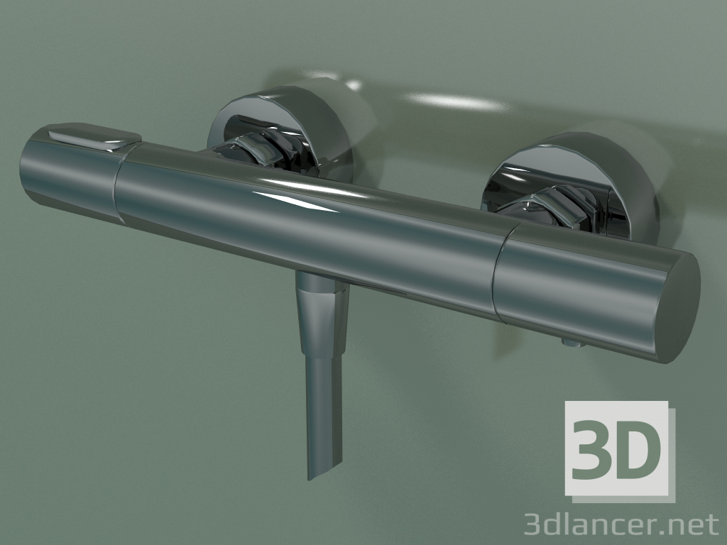 Modelo 3d Termostato de chuveiro para instalação exposta (34635330) - preview