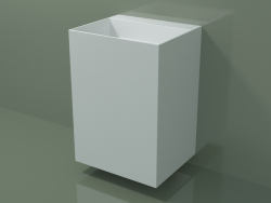 Lavabo suspendu (03UN36303, Glacier White C01, L 60, P 50, H 85 cm)