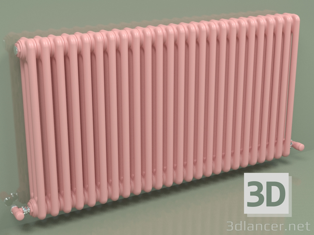 3d model Radiator TESI 3 (H 600 25EL, Pink - RAL 3015) - preview