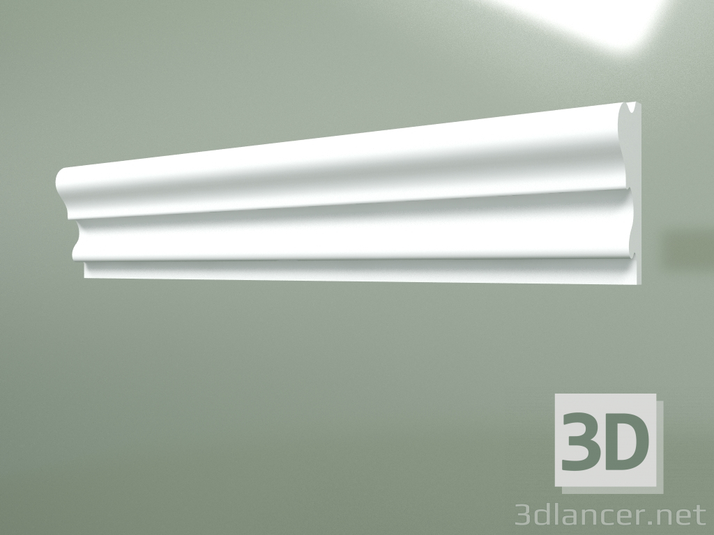 3d model Gypsum molding MT307 - preview