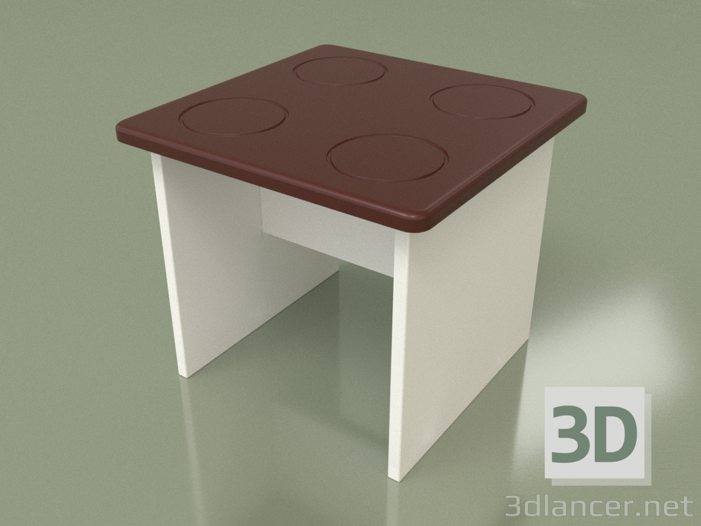 modèle 3D Tabouret pour enfants (Arabika) - preview