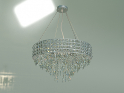 Lustre suspendu Kira 10115-8 (cristal chromé clair Strotskis)