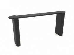 Console KT 07 (1600x300x700, bois noir)